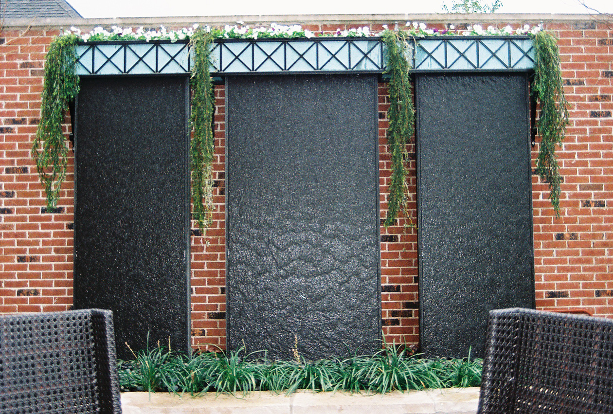 Water Wall St. Louis - Patio Architect St. Louis