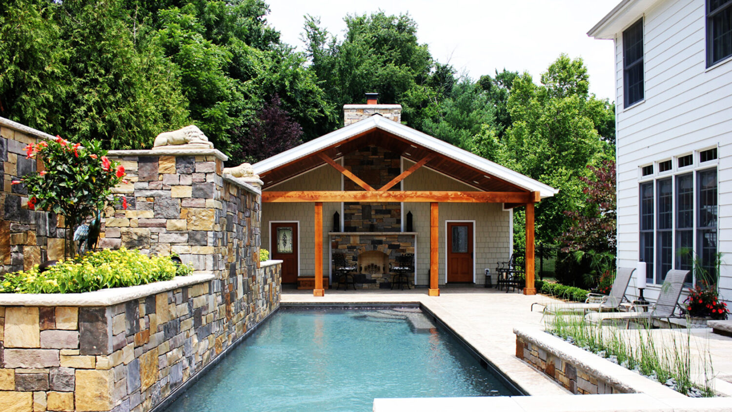  Pool  Houses  Poynter Landscape Architecture Construction