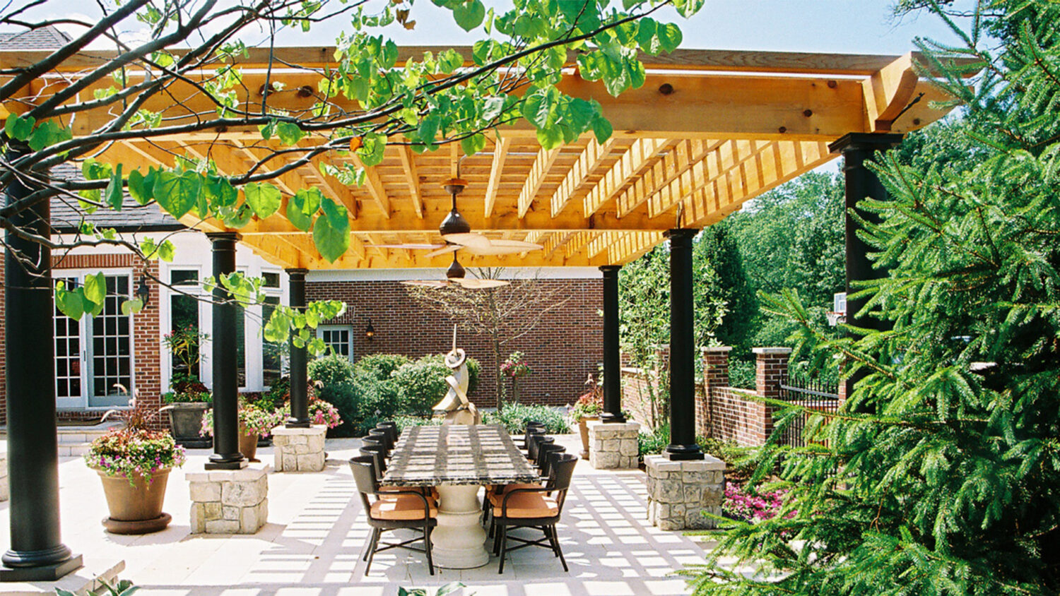 Pergola Builders Near Me Creve Coeur, MO | Creve Coeur, MO Pergolas | Poynter Landscape