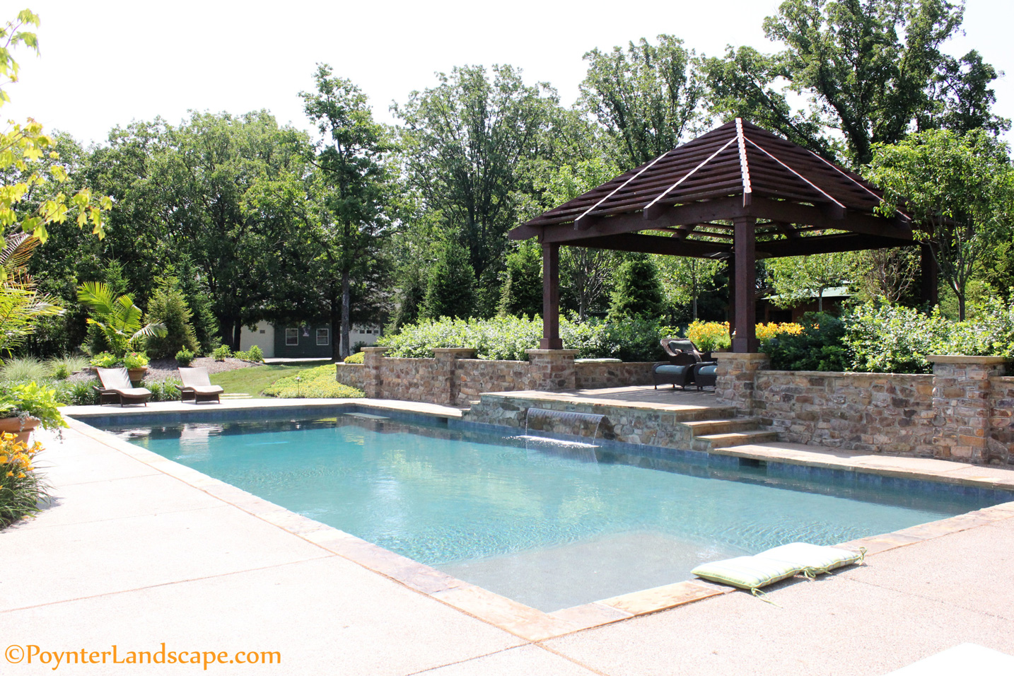 Pool Renovations in St. Louis, Missouri. Contact Poynter Landscape today for the best pool renovation ideas in St. Louis.