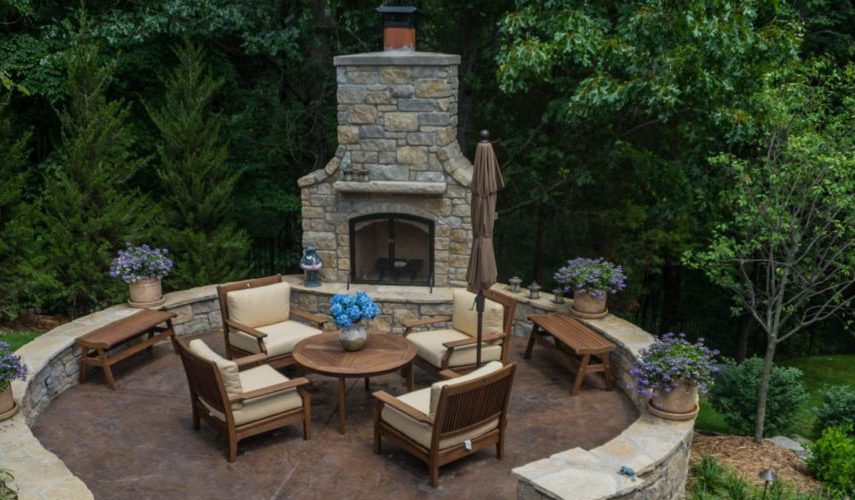 Outdoor Fireplace Ideas Grover - Outdoor Fireplace Designs Grover - Outdoor Fireplace Contractor Grover